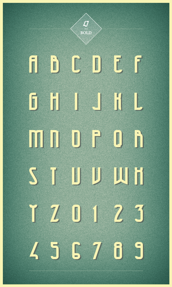 47 - Typeface